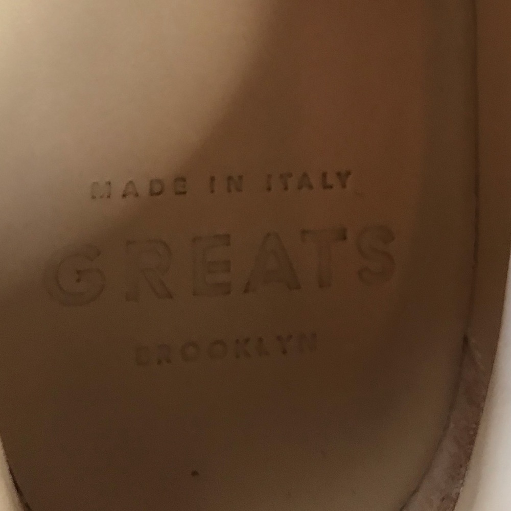 GREATS classic all white everyday sneakers - Picture 3 of 6